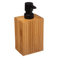 Dispenser di Sapone 5five Simply Smart Terre Bambù Nero Legno