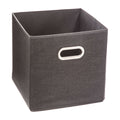 Scatola Multiuso 5five Simply Smart Grigio scuro 31 x 31 x 31 cm Plastica