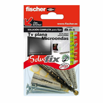 Kit di fissaggio Fischer Solufix 502690 Televisione Microonde 10 Pezzi