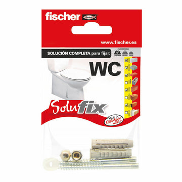 Kit di fissaggio Fischer Solufix 502696 Toilette 6 Pezzi