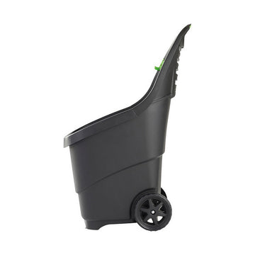 Carrello da Giardino 65 L 87 x 60 x 50 cm Nero polipropilene