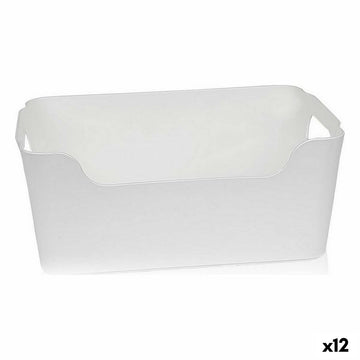 Scatola Multiuso Dem Bianco 34 x 26 x 14 cm (12 Unità)