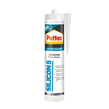 Silicone Pattex Silicon 5 Universale Bianco 280 ml