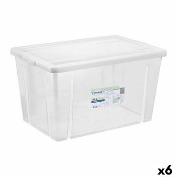 Scatola portaoggetti con coperchio Tontarelli Linea box 54 L 59 x 39 x 33 cm (6 Unità)