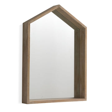 Specchio da parete Alexandra House Living Naturale 60 x 82 x 9 cm