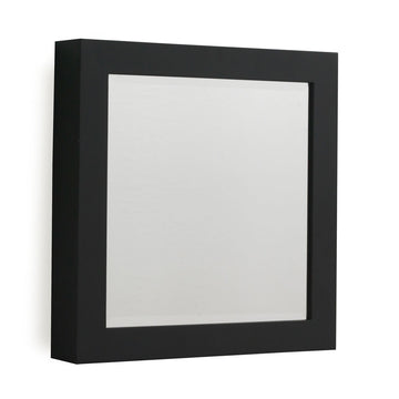 Specchio da parete Alexandra House Living Nero 59 x 59 x 5 cm