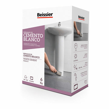 Cemento Beissier 70163-001 Bianco 6 Kg