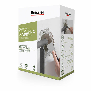 Cemento Beissier 70166-001 Grigio 6 Kg Veloce