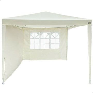 Gazebo Aktive 270 x 255 x 270 cm Acciaio Crema