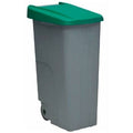 Secchio della spazzatura Denox 110 L Verde Plastica