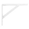 Supporto da Parete AMIG 9-5774 Mensole Acciaio Bianco (30 x 22,5 cm)