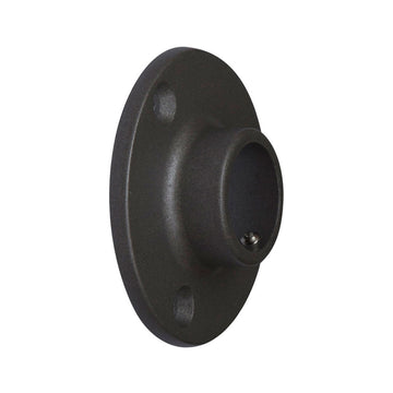 Supporto per asta dell'armadio Stor Planet Nero Ø 1,9 cm Raso (2 Unità)