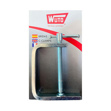 Morsetto a vite Wuto Marchetteria 75 x 40 mm