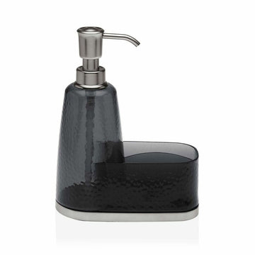 Dispenser di Sapone Versa Nero polistirene (8 x 19,5 x 16 cm)