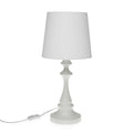 Lampada da tavolo Versa Gene Bianco 23 x 49 cm Metallo