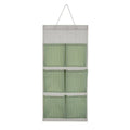 Contenitore per Sistemare Multiuso Versa Verde Da muro 56 x 26 cm