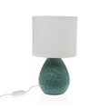 Lampada da tavolo Versa Verde Bianco Ceramica 40 W 15,5 x 27,5 cm