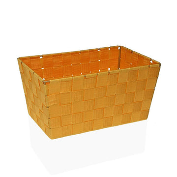 Cestino Versa Flandes Giallo Tessile 20 x 15 x 30 cm