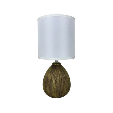 Lampada da tavolo Versa Lua 25 W Marrone Ceramica 11 x 28 x 11 cm