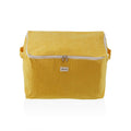 Scatole Portaoggetti Versa Corduroy 38 x 26 x 26 cm Giallo