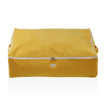 Scatole Portaoggetti Versa Corduroy 50 x 20 x 70 cm Giallo