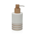 Dispenser di Sapone Versa Astrid Bianco Resina Plastica 7,3 x 16,5 x 7,3 cm