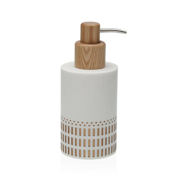 Dispenser di Sapone Versa Astrid Bianco Resina Plastica 7,3 x 16,5 x 7,3 cm