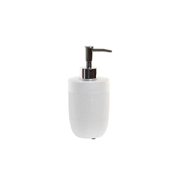 Dispenser di Sapone DKD Home Decor Cemento Bianco polipropilene