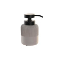 Dispenser di Sapone DKD Home Decor 7 x 7 x 15 cm Grigio Cemento polipropilene