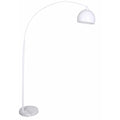 Lampada da Terra DKD Home Decor 36 x 110 x 195 cm Metallo Bianco Marmo 220 V 50 W 60 W