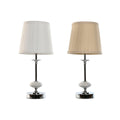 Lampada da tavolo Home ESPRIT Bianco Beige Metallo Porcellana 25 W 220 V 20 x 20 x 44 cm (2 Unità)