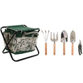 Kit di attrezzi per il giardinaggio Home ESPRIT 7 Pezzi Bianco Verde 40 x 28 x 35 cm