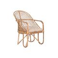 Sedia da giardino Home ESPRIT Bambù Rattan 58 x 61 x 87 cm