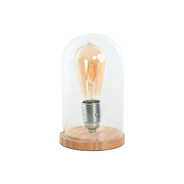 Lampada da tavolo Home ESPRIT Naturale Bambù Cristallo 50 W 220 V 13 x 13 x 22 cm