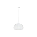 Lampadario Home ESPRIT Bianco Metallo 50 W 40 x 40 x 25 cm