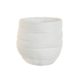 Vaso Home ESPRIT Bianco Ceramica 29 x 29 x 27 cm