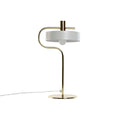 Lampada da tavolo Home ESPRIT Bianco Dorato Metallo 220 V 28 x 18 x 46 cm