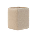 Bicchiere Home ESPRIT Crema Resina 8 x 8 x 10 cm