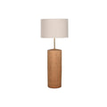 Lampada da Terra Home ESPRIT Marrone Beige 220 V 50 X 50 X 124,5 cm