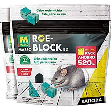 Topicida Massó Roe-Block 260 gr + 260 gr 520 g