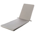 Cuscino per Lettino 190 x 55 x 4 cm Grigio