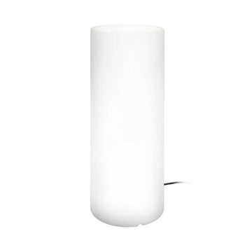 Lampada da Terra Yaiza Bianco Polietilene ABS 30 x 30 x 75 cm