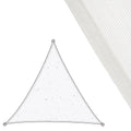 Vele parasole Tenda 3 x 3 m Bianco Polietilene 300 x 300 x 0,5 cm