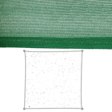 Vele parasole Tenda Verde Polietilene 500 x 500 x 0,5 cm