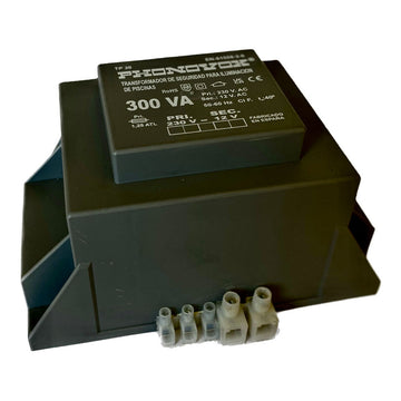 Trasformatore di sicurezza per l'illuminazione delle piscine PHONOVOX tp30300 300 VA 12 V 230 V 50-60 Hz 16,5 x 11,1 x 9,4 cm