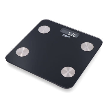 Bilancia Digitale da Bagno EDM 07613 Body Composition Nero 180 kg