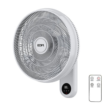 Ventilatore da Parete EDM Bianco 50 W