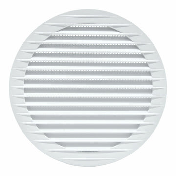 Griglia di ventilazione EDM 87721 Bianco Ø 15 cm