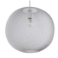 Lampadario Alexandra House Living Bianco Metallo 60 W 40 x 34 x 40 cm