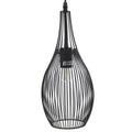 Lampadario Alexandra House Living Nero Metallo 60 W 17 x 37 x 17 cm